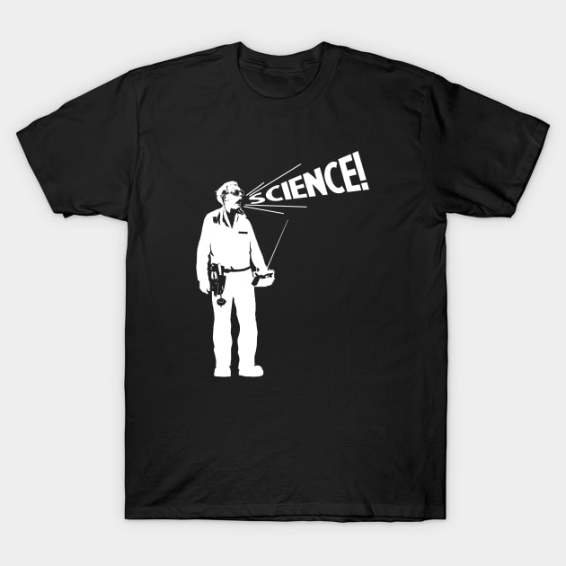 BACK TO THE FUTURE - Doc Brown Science! T-Shirt by ROBZILLANYC